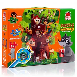 Гра настільна Roter Kafer Пазли-детективи Лісові історії (RK1080-04) дитяча іграшка