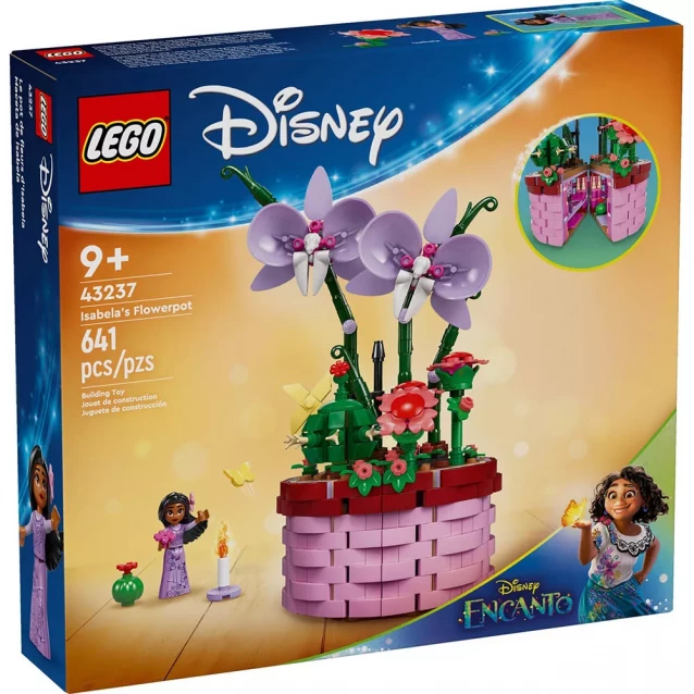 Конструктор LEGO Disney Цветочный горшок Изабеллы (43237) - 1