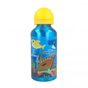 Пляшка для води STOR ALUMINIUM BOTTLE 400 ML BABY SHARK для малюків