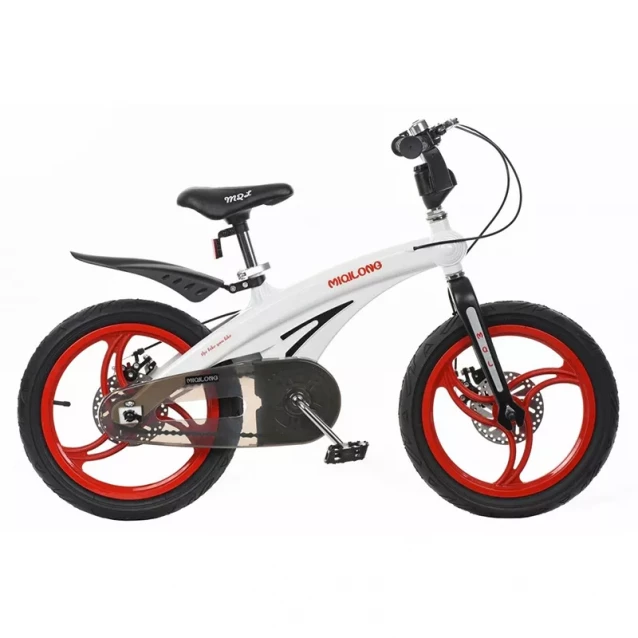 Дитячий велосипед MIQILONG GN Білий 16` (MQL-GN16-White) - 6