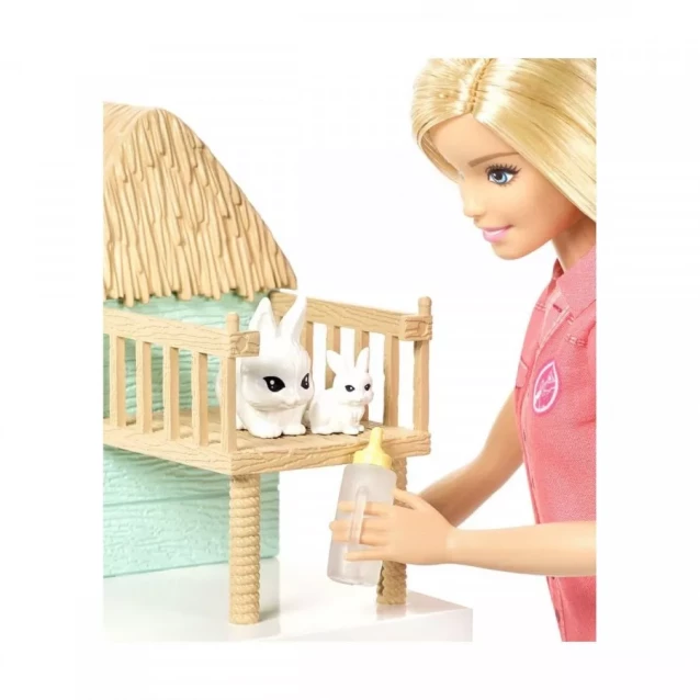 Ігровий набір з лялькою Barbie "Центр догляду за тваринами" - 1