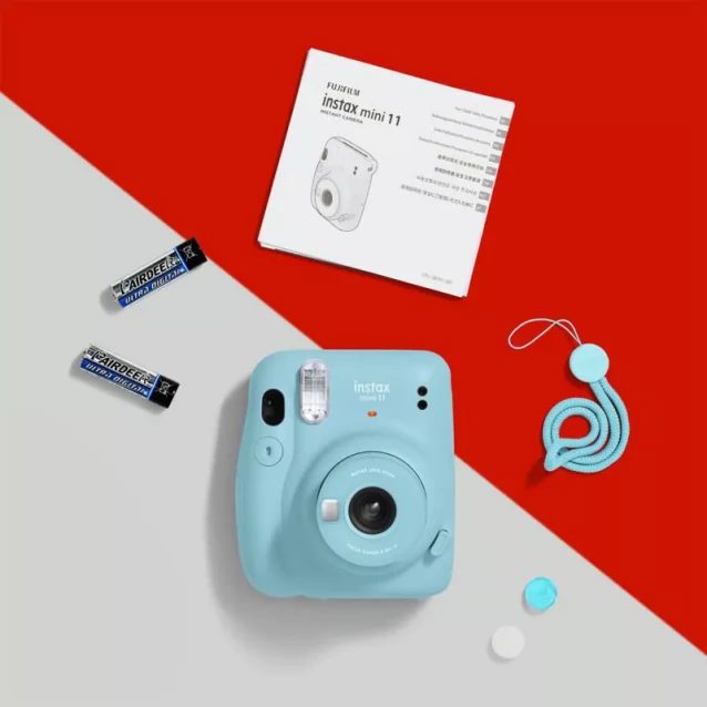Фотокамера миттєвого друку Fujifilm Instax Mini 11 Sky Blue (16655003) - 2
