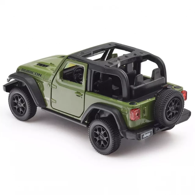 Автомодель TechnoDrive Jeep Wrangler Rubicon 2021 зеленый (250339U) - 3
