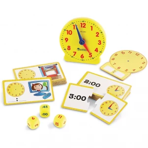 Навчальна гра LEARNING RESOURCES Вивчаємо час (LER3220) для малюків