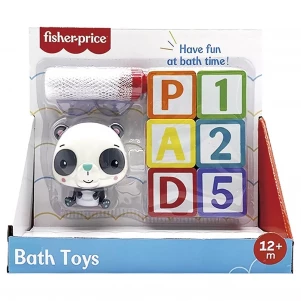 Іграшка Fisher Price Панда з набором літер та цифр для гри з водою (GMBT004B) для малюків