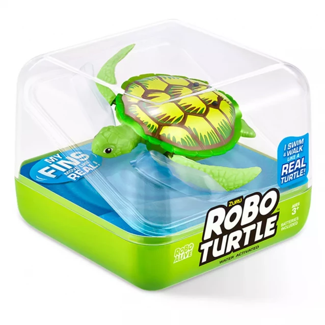 Інтерактивна іграшка Pets & Robo Alive Робочерепаха Зелена (7192UQ1-4) - 2