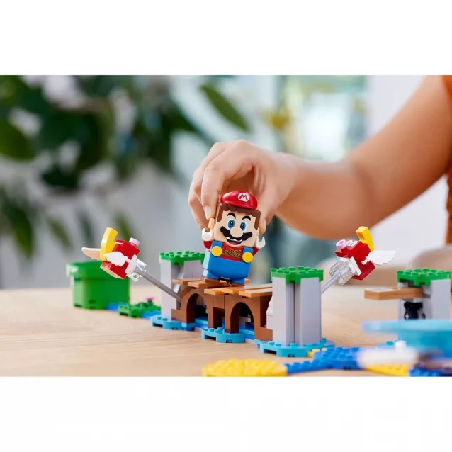 Конструктор LEGO Super Mario Додатковий набір Поїздка пляжем великого їжака (71400) - 5