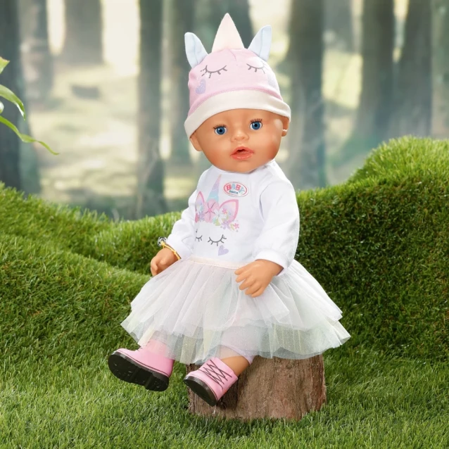 Кукла Baby Born Великолепный единорог 43 см (836378) - 4