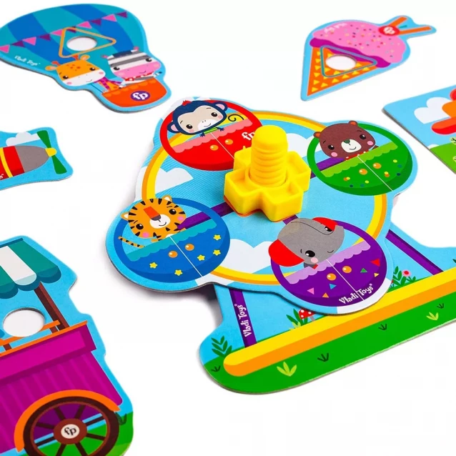 Игра-конструктор Vladi-Toys Fisher-Price Парк развлечений для малышей (VT2905-21) - 7