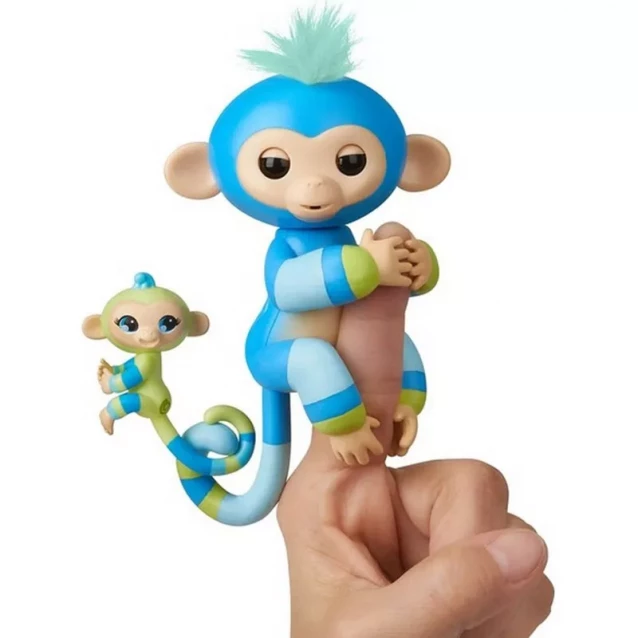 Fingerlings Гламурная ручная обезьянка Билли с мини-обезьянкой - 5