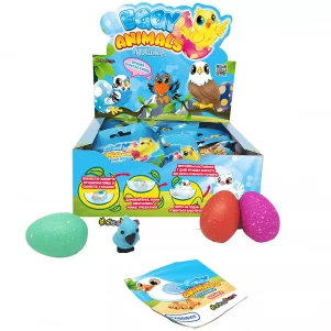 Набор игрушек-растушек-сюрприз #Sbabam Eggy Animals Птички 12в1 в ассортименте (91/CN22-CDU) детская игрушка