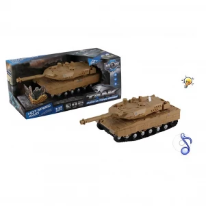 SHANTOU JINXING Іграшка танк інерційний (1:32, світло, звук) дитяча іграшка