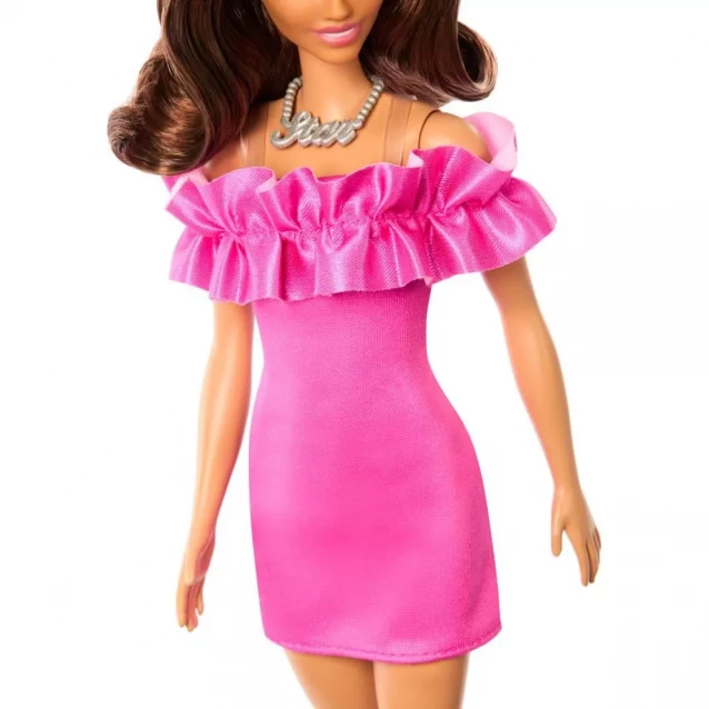 Лялька Barbie Модниця в рожевій мінісукні з рюшами (HRH15) - 5