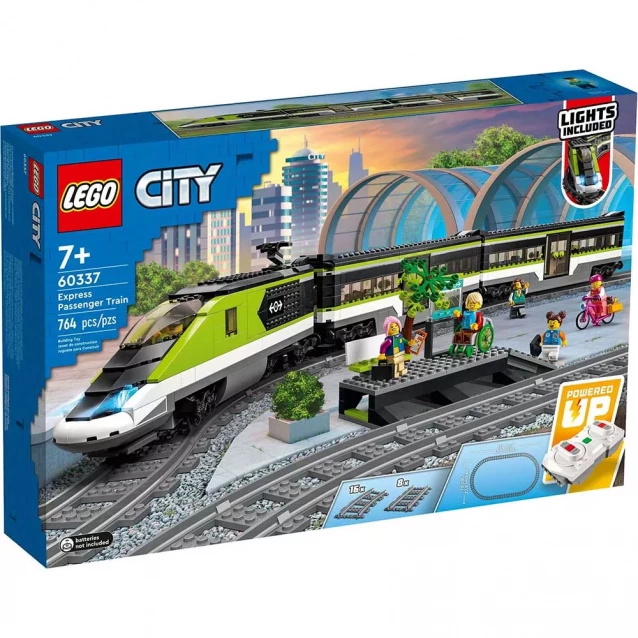 Конструктор LEGO City Пасажирський поїзд-експрес (60337) - 1