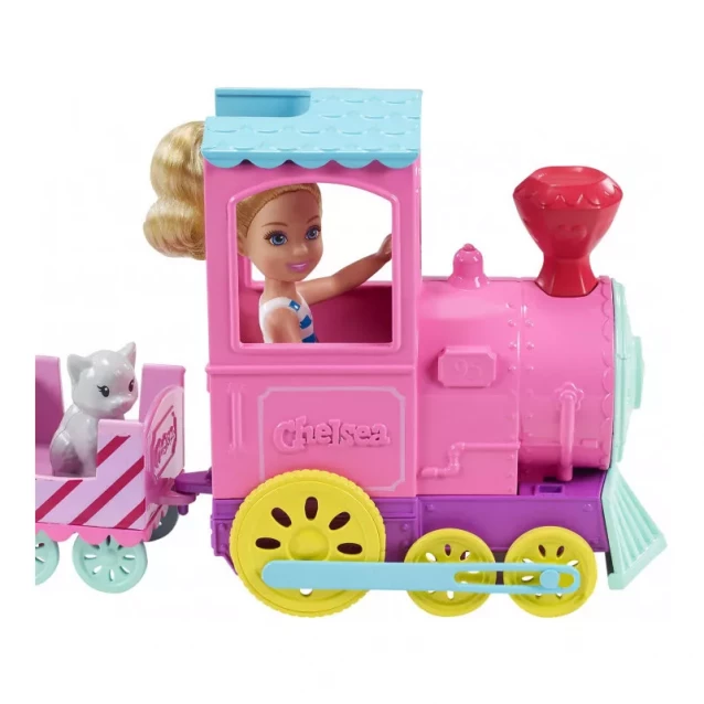 MATTEL BARBIE СЕМЬЯ Набор Barbie Челси и поезд - 8