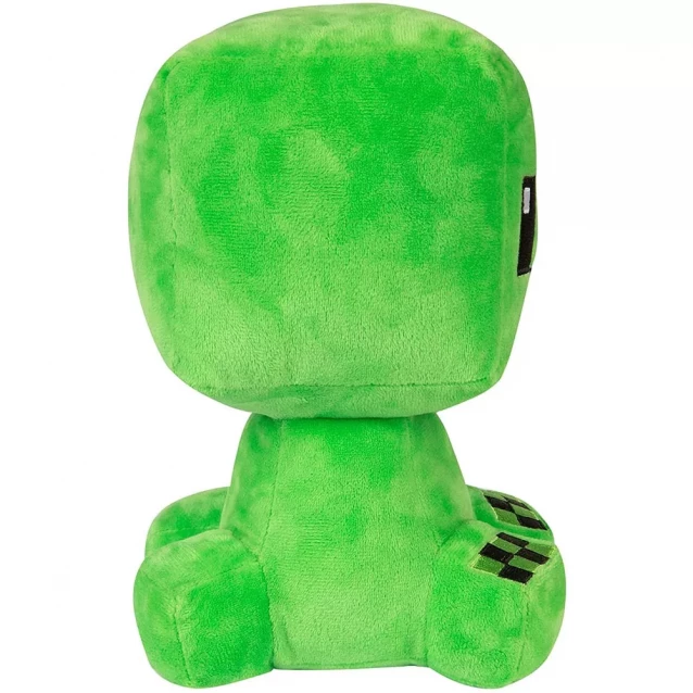 Плюшевая игрушка крафтовой Ползун, плюшевый, зеленого цвета, Minecraft Crafter Creeper Plush Green - 3