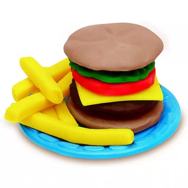 Набір для творчості із пластиліном Play-Doh Бургер гриль (B5521) - 3