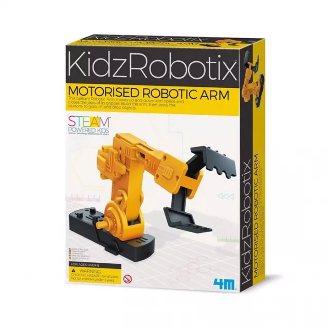 Моторизована рука робота 4M KidzRobotix (00-03413) - 1