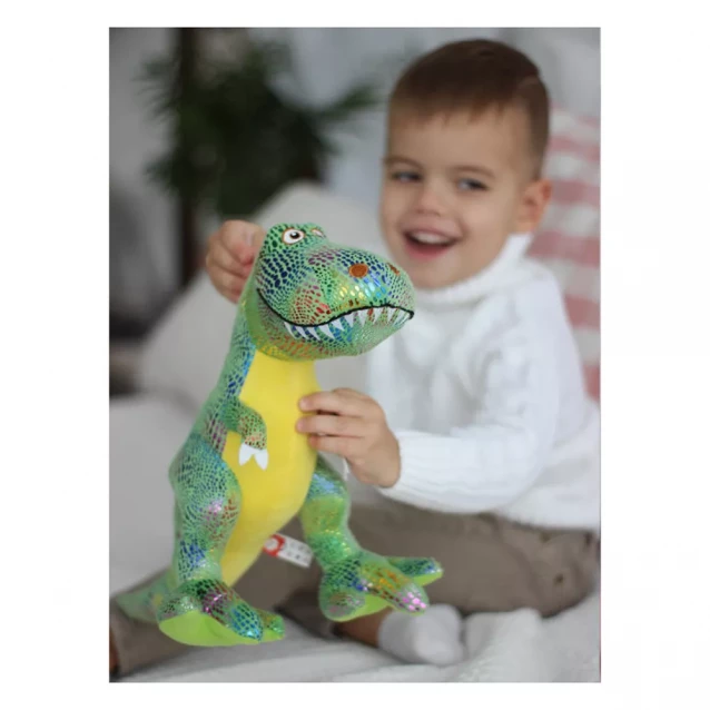 FANCY Іграшка м’яконабивна «Динозаврик Іккі» - 5