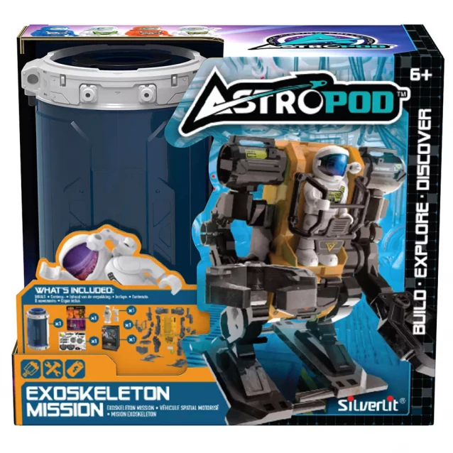 Игровой набор с фигуркой Astropod Миссия Двигайся в экзоскелете (80334) - 1