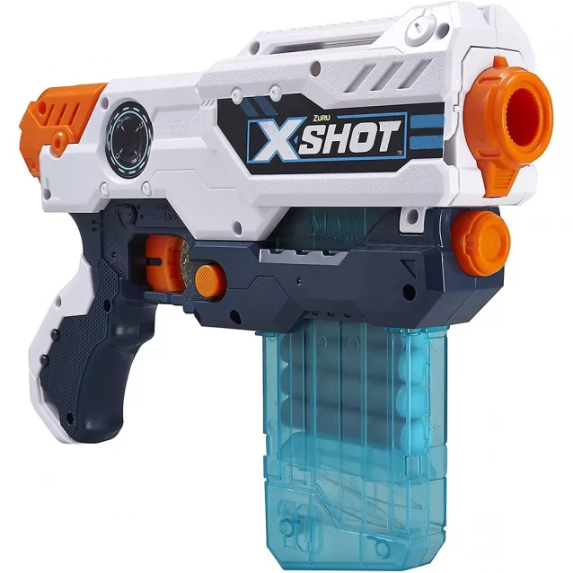 X-Shot Скорострельный бластер EXCEL Hurricane (16 патронов) - 3