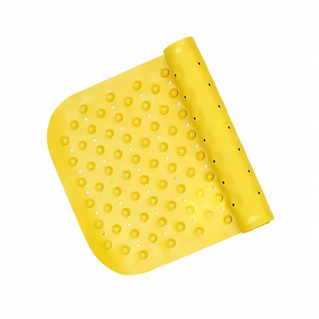 KINDERENOK Дитячий килимок для вани XL 75*34,5см, жовтий - 2