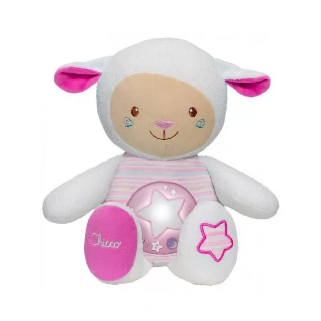 CHICCO Іграшка музична Ягнятко "На добраніч" (Lullaby Sheep), дівчинка - 1