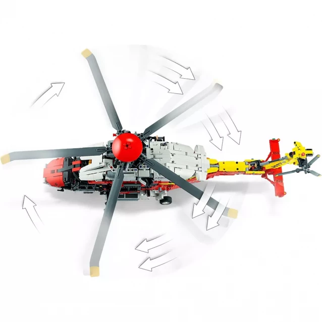 Конструктор LEGO Technic Спасательный вертолет Airbus H175 (42145) - 8