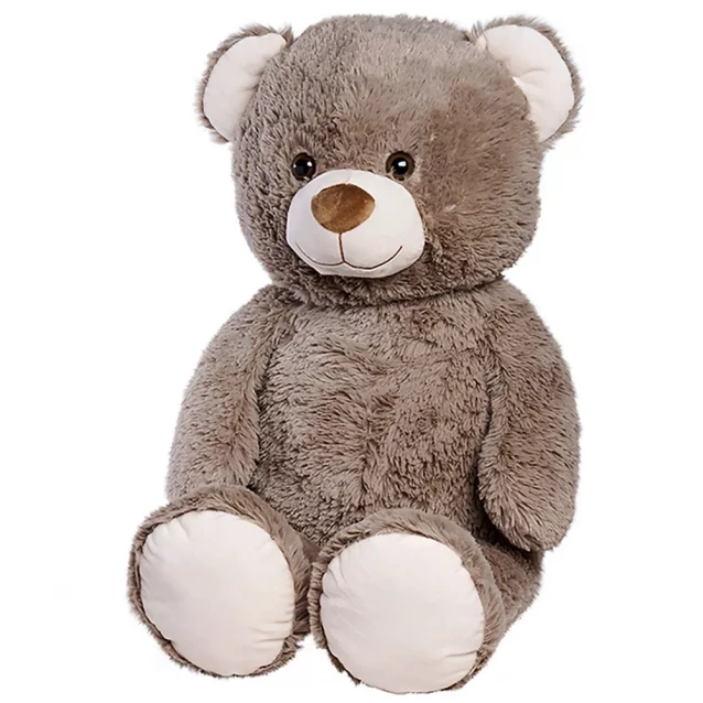 Плюшевая игрушка Nicotoy Медвежонок 70 см серая (5819951) - 1