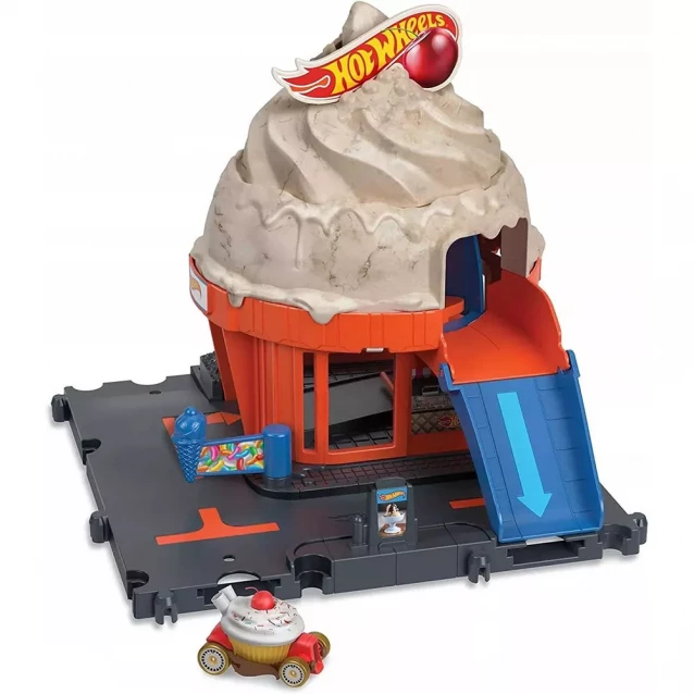 Игровой набор Hot Wheels Приключения в магазине мороженого (HKX38) - 3