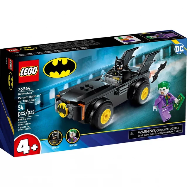 Конструктор LEGO Batman Бетмен проти Джокера (76264) - 1