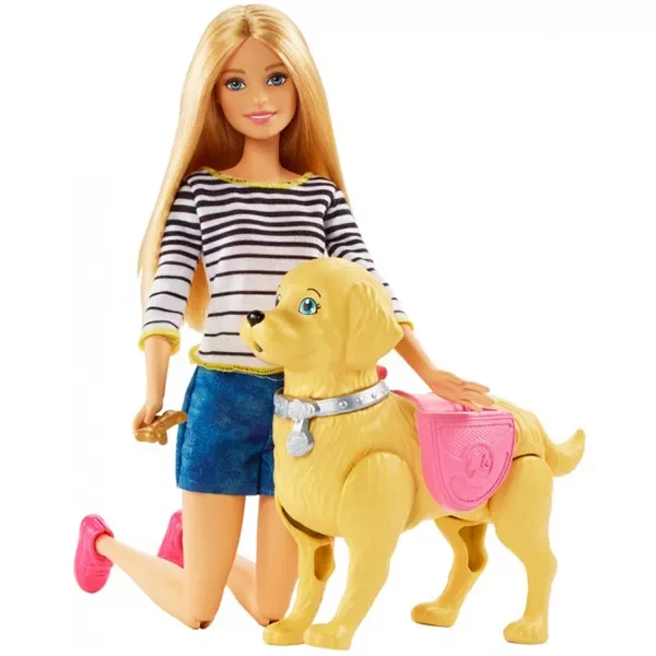 Набір Barbie "Прогулянка з цуценям" - 3
