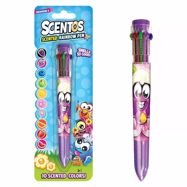 Многоцветная ароматная шариковая ручка Scentos - Пасхальные краски (11637-1) - 3