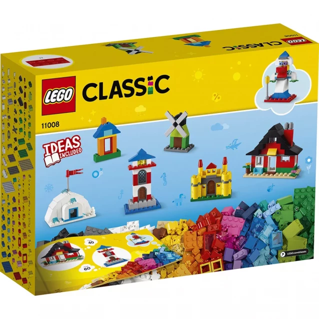 Конструктор LEGO Classic Кубики та будинки (11008) - 5
