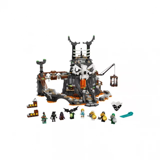 Конструктор LEGO Ninjago Підземелля Чаклуна Черепа (71722) - 3