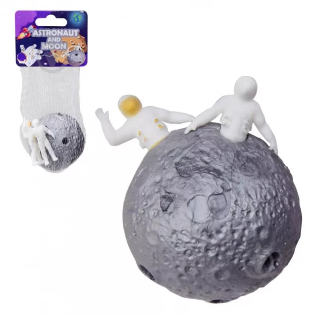 Іграшка-антистрес Країна іграшок Астронавти та місяць (80-9363G) - 1