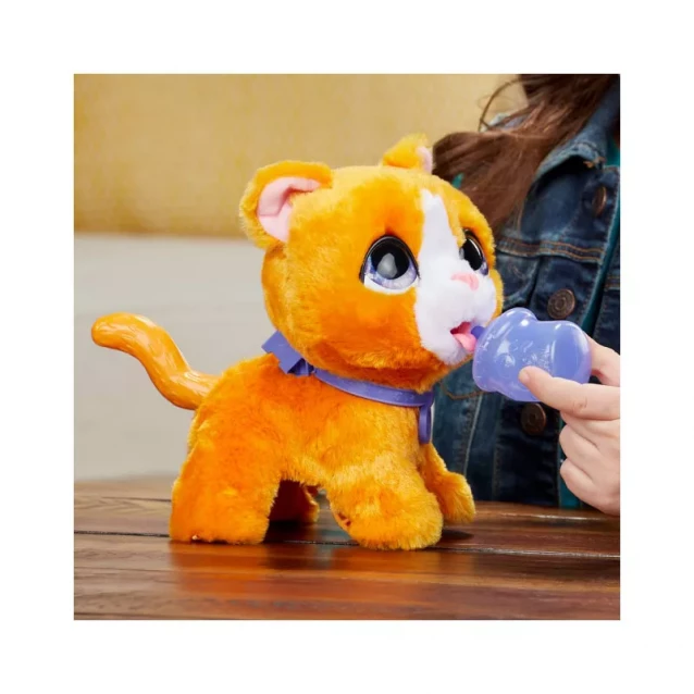 Интерактивная игрушка-каталка FurReal Friends Пушистый питомец Большой Котик (E8931/E8949) - 3