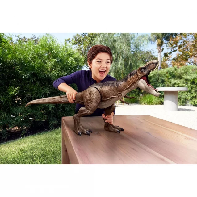Интерактивная игрушка Jurassic World Невероятно большой Ти-Рекс (HBK73) - 6