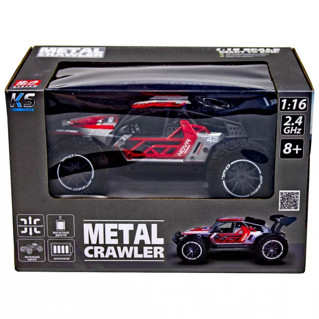 Машинка Sulong Toys Metal Crawler Nova 1:16 на радіокеруванні (SL-231RHGR) - 11