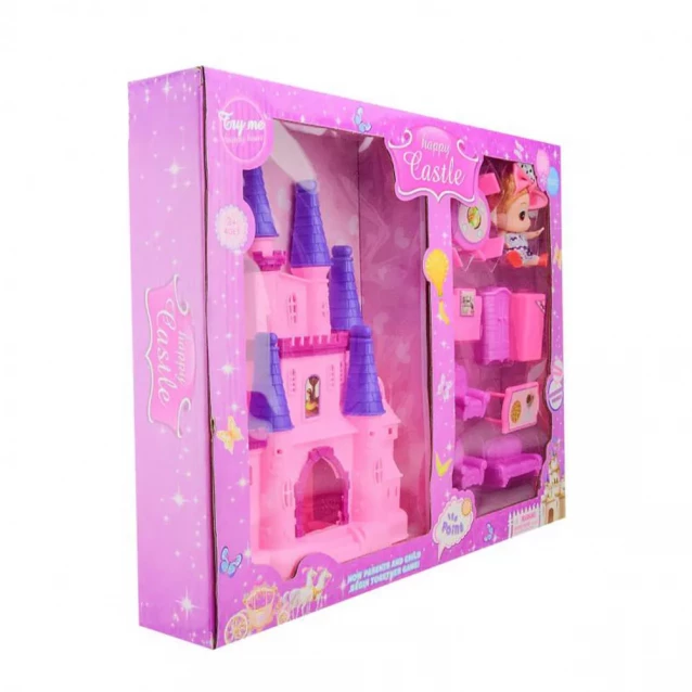 Шантоу Іграшковий набір будиночок, з лялькою, аксес, у коробці 29*37,5*6 см 666-752X - 4