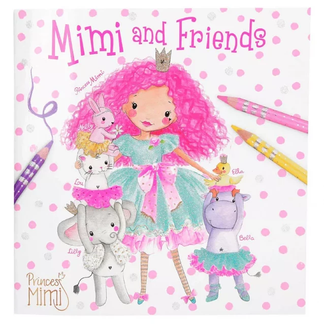 Книга-раскраска TOPMODEL Princess Mimi (410623) - 1