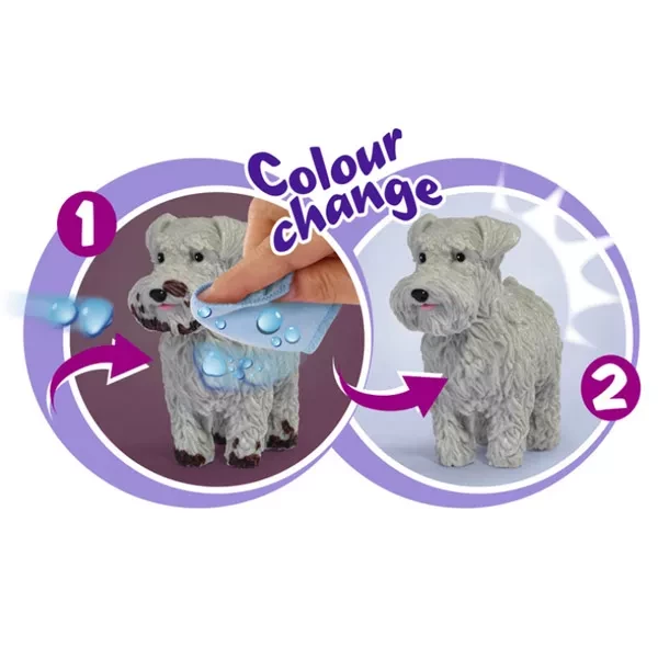 SIMBA TOYS Кукла Эви и набор для купания собаку, с функцией изменения цвета, 3 - 2