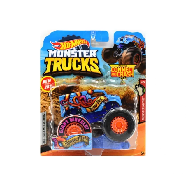Машинка Hot Wheels Monster Trucks 1:64 в асортименті (FYJ44) - 8