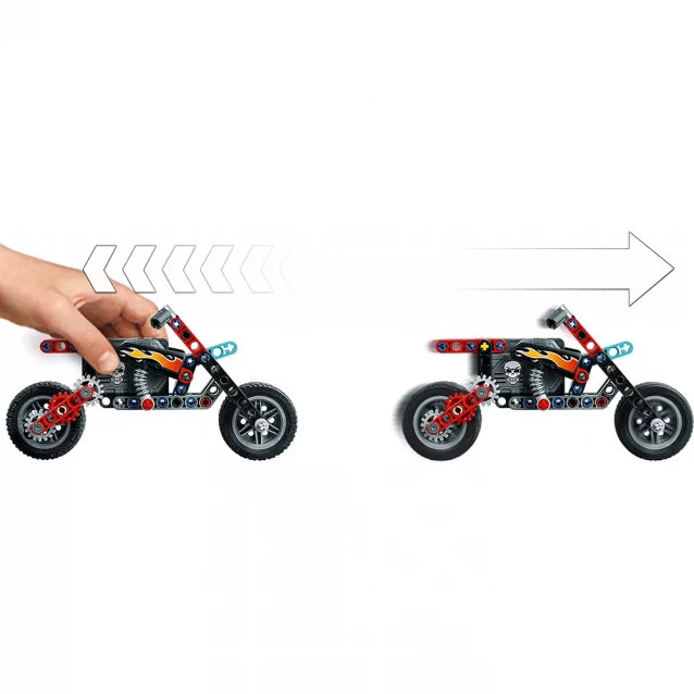Конструктор LEGO Technic Каскадерский грузовик и мотоцикл (42106) - 11