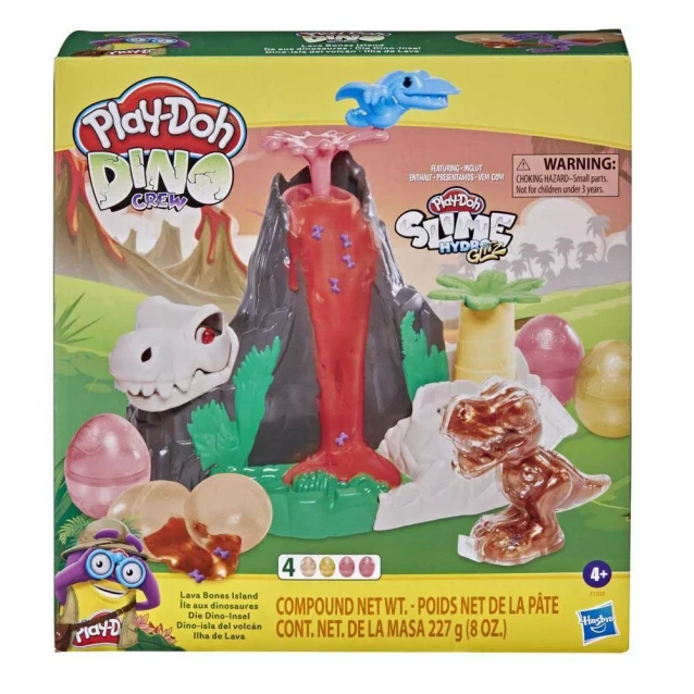 Набір пластиліну Play-Doh Острів Лава Бонс (F1500) - 1