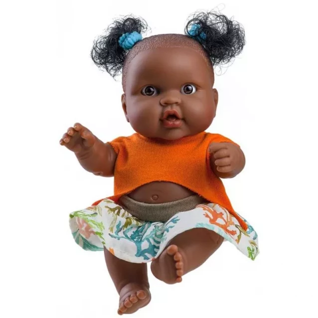 PAOLA REINA Младенец мальчик в оранжевом, 22 см - 1