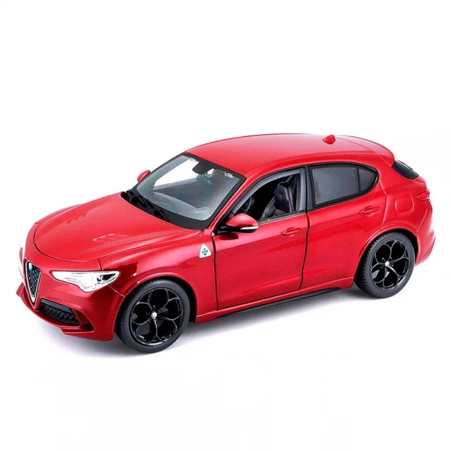 Автомодель Bburago Alfa Romeo Stelvio красный металлик, 1:24 (18-21086) - 1