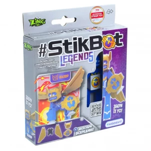Ігровий набір для анімаційної творчості StikBot Legends Валор (SB260VA_UAKD) дитяча іграшка