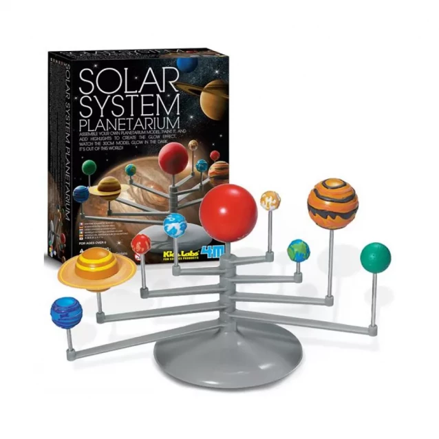 Астрономічна модель Сонячна система-планетарій 4M KidzLabs (00-03257) - 7