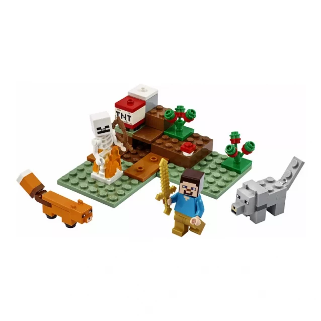 Конструктор LEGO Minecraft Пригоди в тайзі (21162) - 2